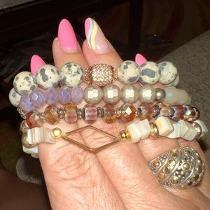 Erimish 4 bracelet stack - used